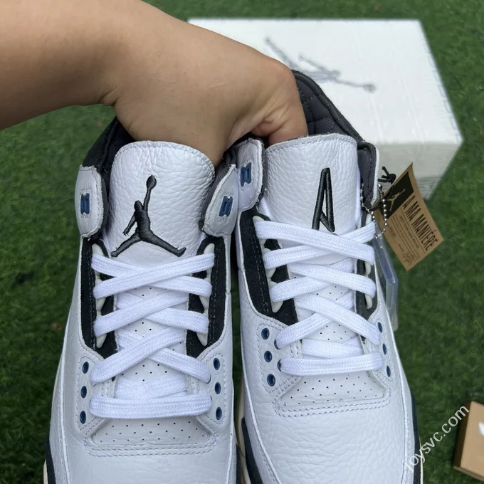 T1 Pure Original AJ3 A Ma Maniére White Grey Blue OG HV8571-100