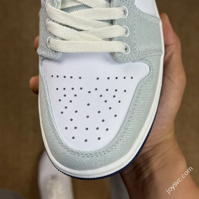 DT Pure Original AJ1 Low Denim White Blue IH0648-141
