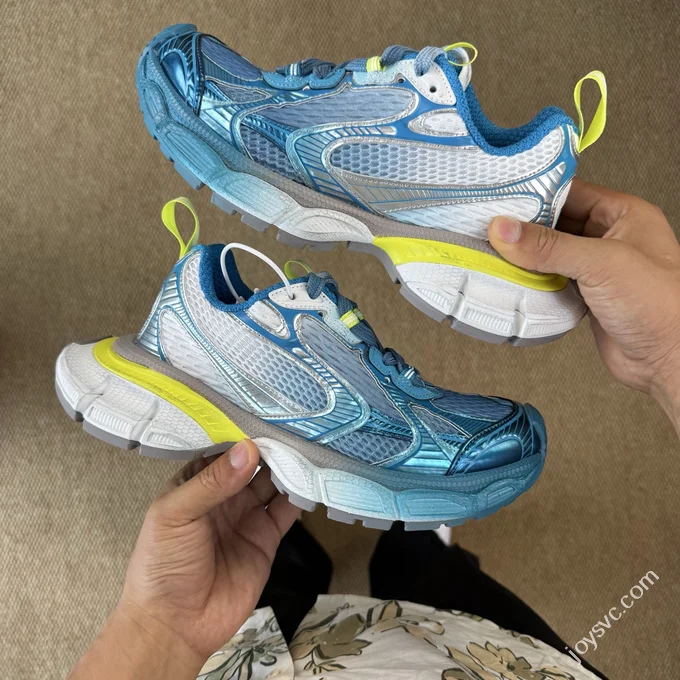 VG Version Balenciaga 3XL 10th Generation Distressed Blue Gradient