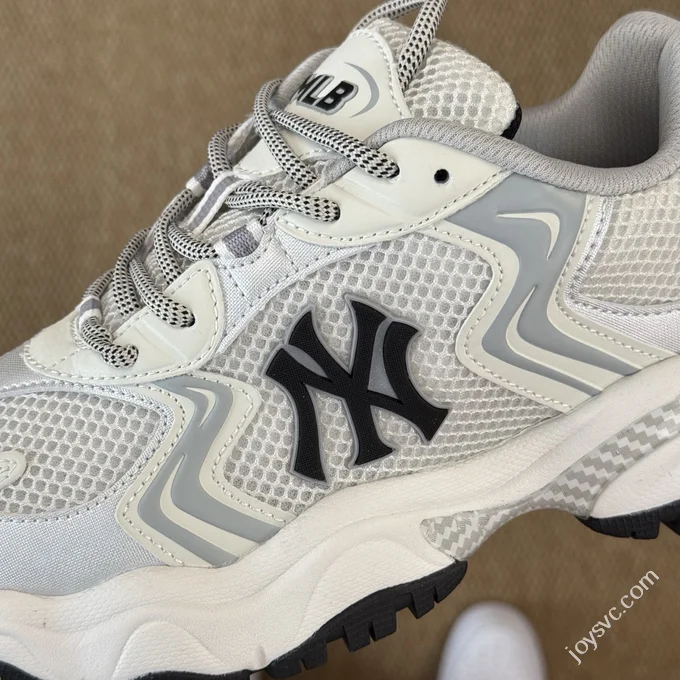 MLB Winner Chunky Cyber Dad Shoes Standard White/Silver 3ASHW075N (GP015)