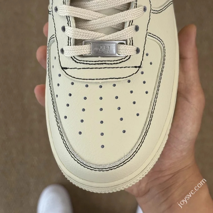3A Pure Original Air Force 1 AF1 Beige Sneakers HQ2037-200