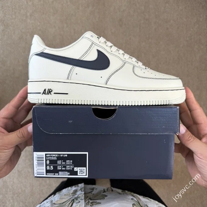 3A Pure Original Air Force 1 AF1 Beige Sneakers HQ2037-200