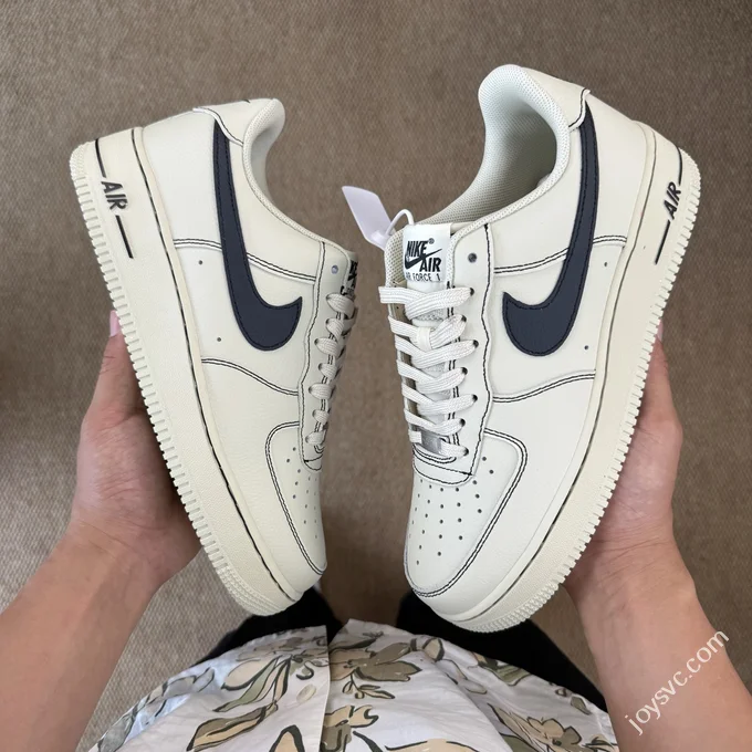 3A Pure Original Air Force 1 AF1 Beige Sneakers HQ2037-200