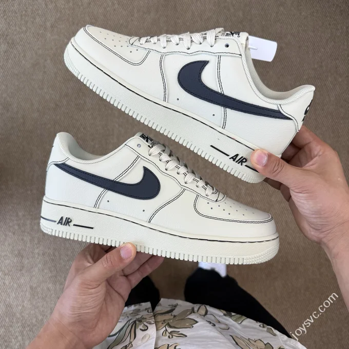 3A Pure Original Air Force 1 AF1 Beige Sneakers HQ2037-200