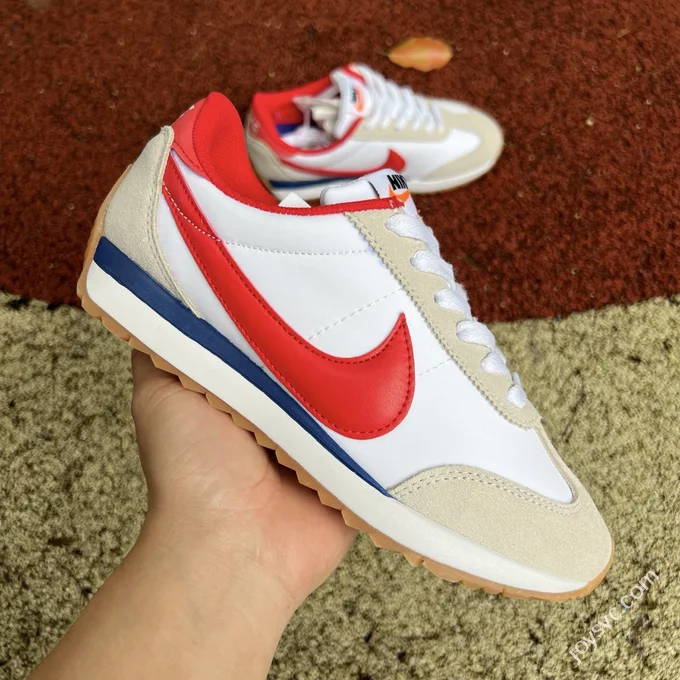 Nike Pacific Soft Comfortable White Grey Red HQ2052-101