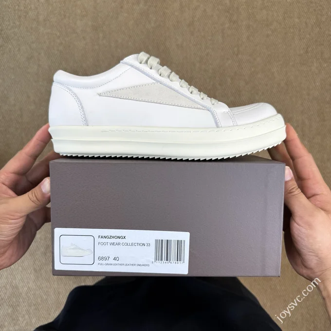 Rick Owens RO Low Top Sneakers 7 Colors