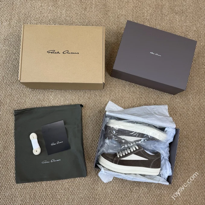 Rick Owens RO Low Top Sneakers 7 Colors