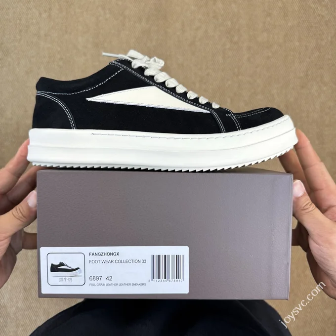 Rick Owens RO Low Top Sneakers 7 Colors