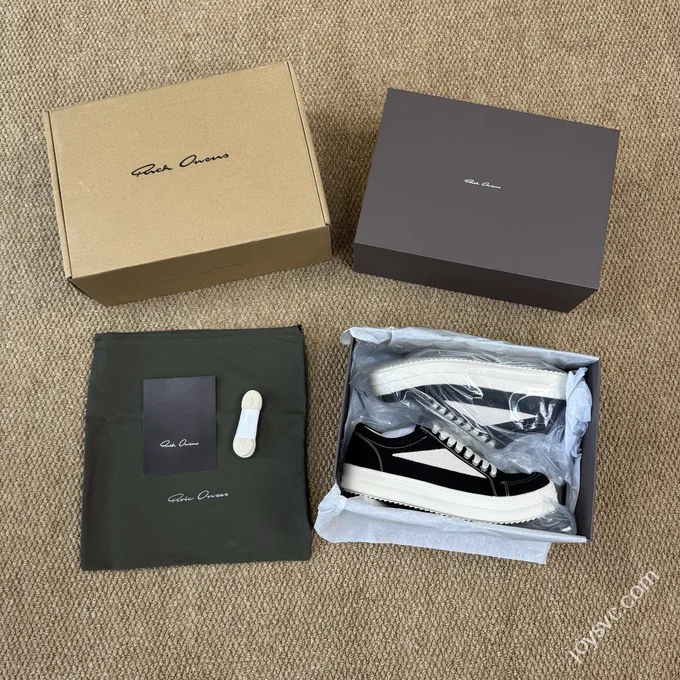 Rick Owens RO Low Top Sneakers 7 Colors