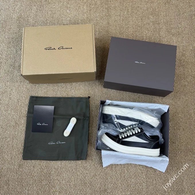 Rick Owens RO Low Top Sneakers 7 Colors