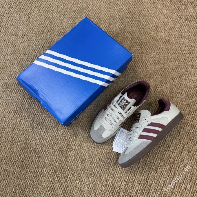 XJ Version Adidas Samba Strawberry Bear Berry Color ID1482