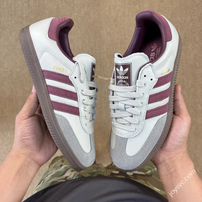 XJ Version Adidas Samba Strawberry Bear Berry Color ID1482