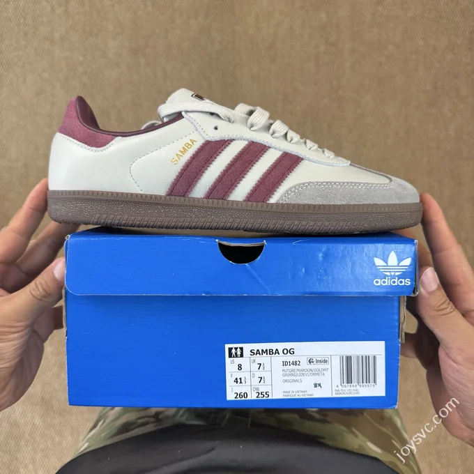 XJ Version Adidas Samba Strawberry Bear Berry Color ID1482