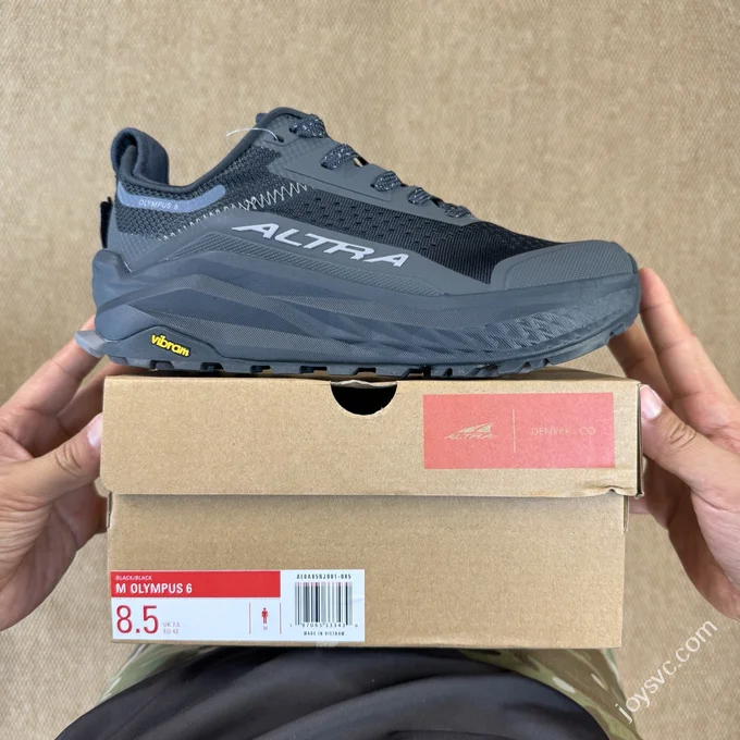 Altra Olympus 6 Trail Running Shoes Black ALOA85NJ001-085