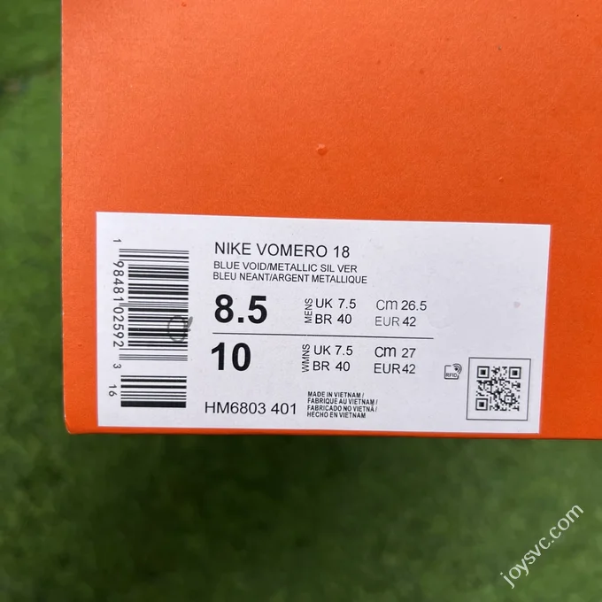 Nike Vomero 18 Blue White Marathon Running Shoes HM6803-401