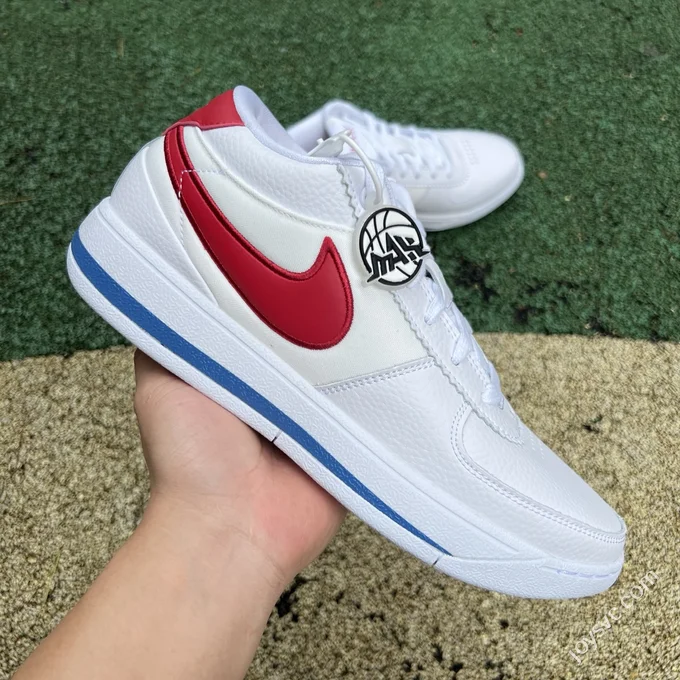Pure Original Nike Book 1 White Blue Red Basketball Shoes FJ4250-105