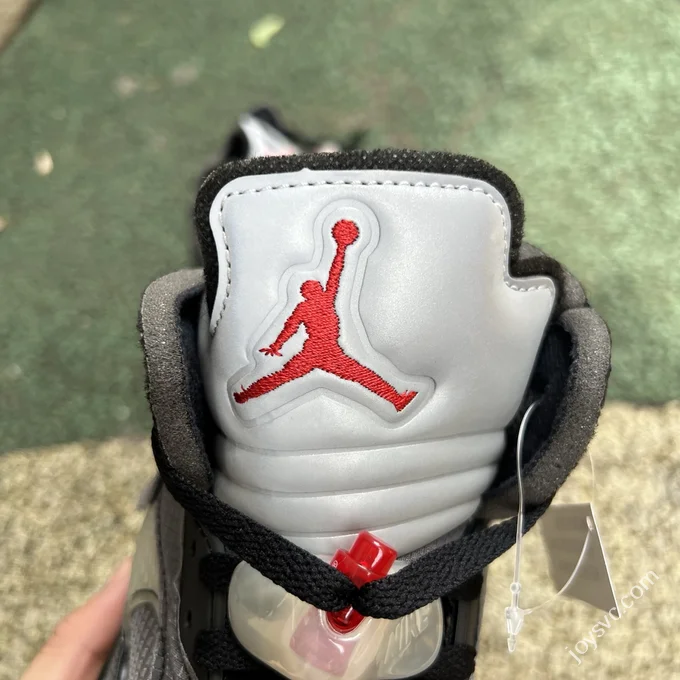 Pure Original OFF-White X Air Jordan 5 Black Translucent CT8480-001