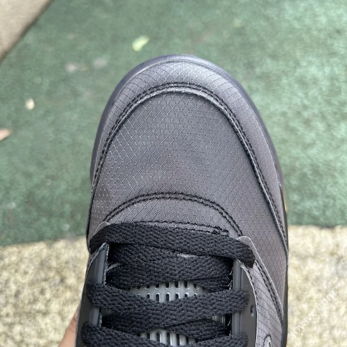 Pure Original OFF-White X Air Jordan 5 Black Translucent CT8480-001