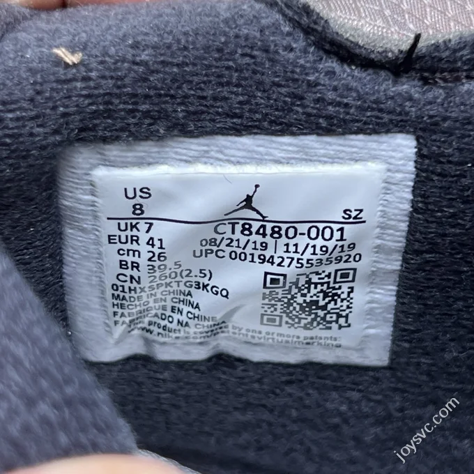 Pure Original OFF-White X Air Jordan 5 Black Translucent CT8480-001