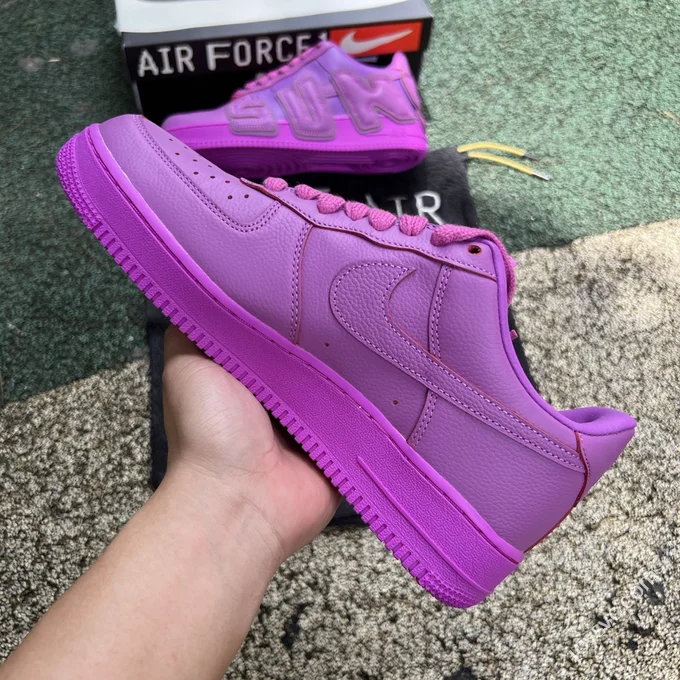 Pure Original CPFM x Nike Air Force 1 Low Top Purple Skate Shoes FQ7069-500