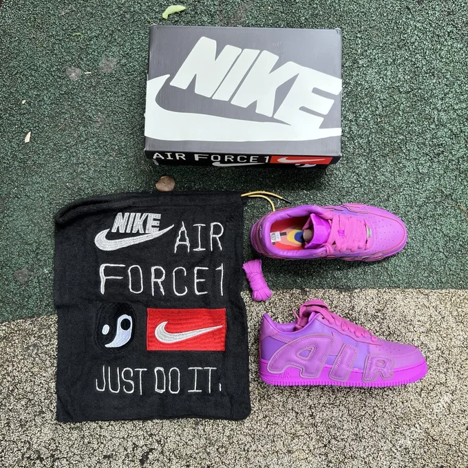Pure Original CPFM x Nike Air Force 1 Low Top Purple Skate Shoes FQ7069-500