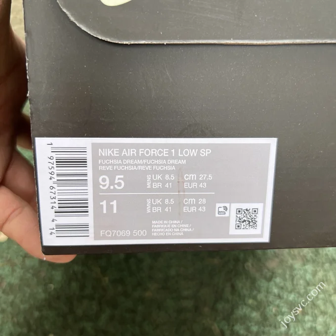 Pure Original CPFM x Nike Air Force 1 Low Top Purple Skate Shoes FQ7069-500