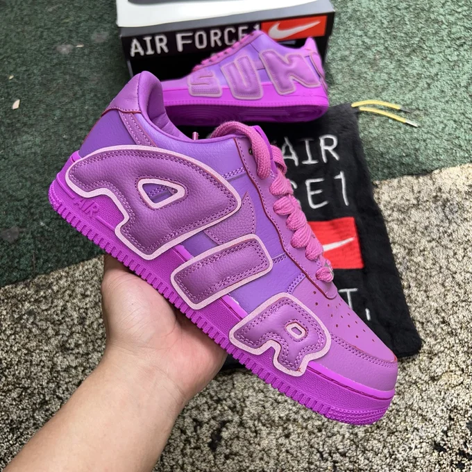 Pure Original CPFM x Nike Air Force 1 Low Top Purple Skate Shoes FQ7069-500