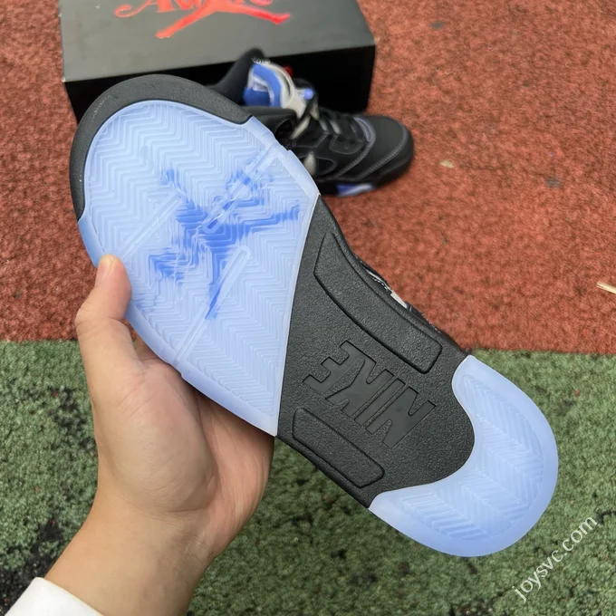 Awake NY x Air Jordan 5 Black Blue Collaboration DW4982-004