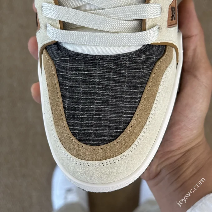 LV Trainer Patchwork Khaki Fabric