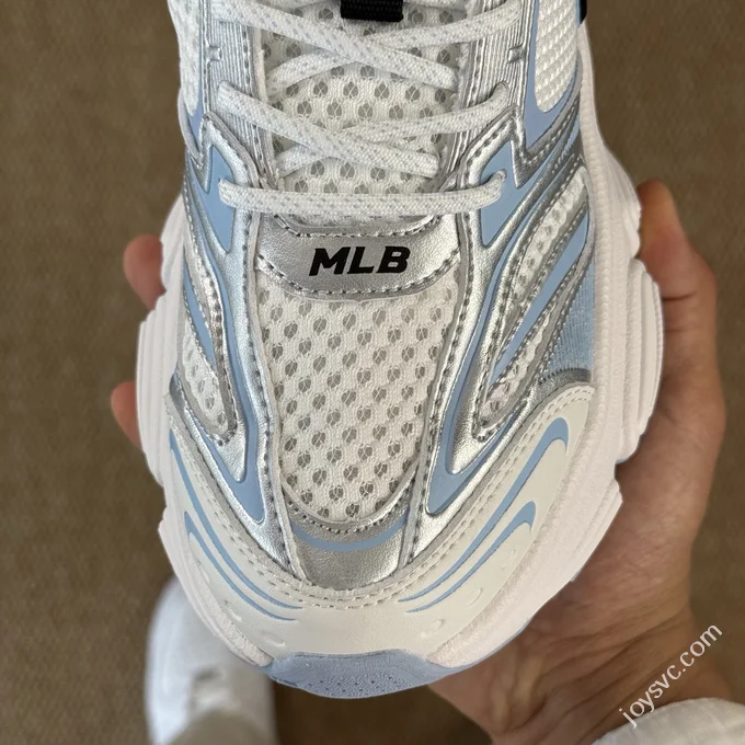 MLB Winner Chunky Cyber Dad Shoes White Blue 3ASHWD15N (GP034)
