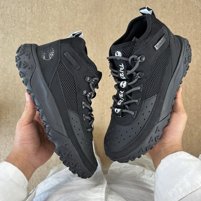 Timberland Greenstride Motion Mid-Top Casual Hiking Shoes Black