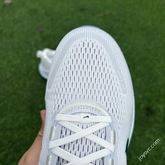 Nike Vomero 18 White Grey Blue Marathon Running Shoes HM6803-103