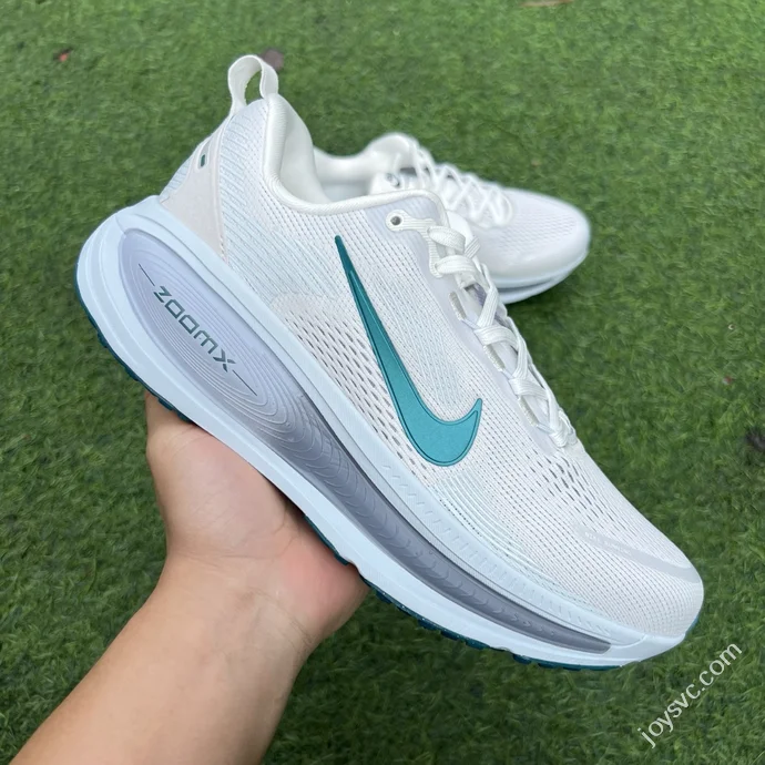 Nike Vomero 18 White Grey Blue Marathon Running Shoes HM6803-103