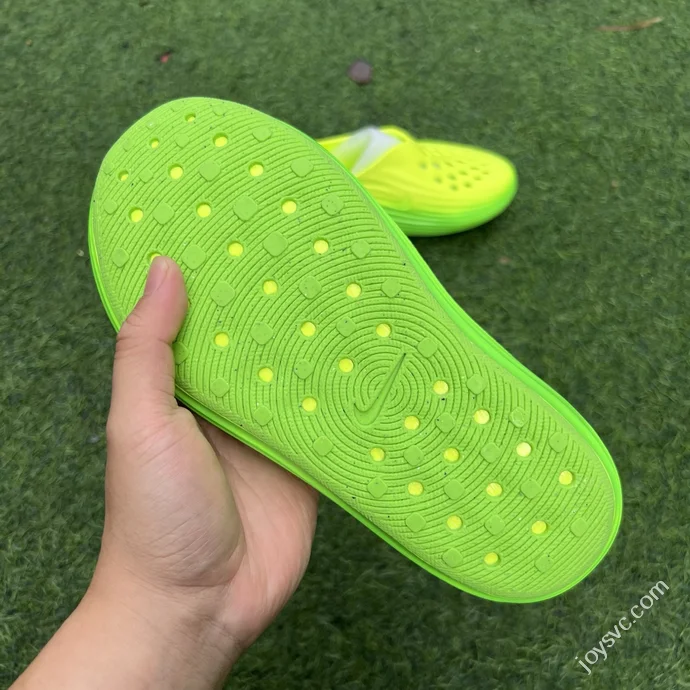 LW Pure Original Nike ReactX Rejuven8 Neon Green Clogs HV5060-3