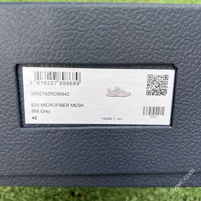 Dior B30 Grey Mesh Low Top Sports Casual Shoes