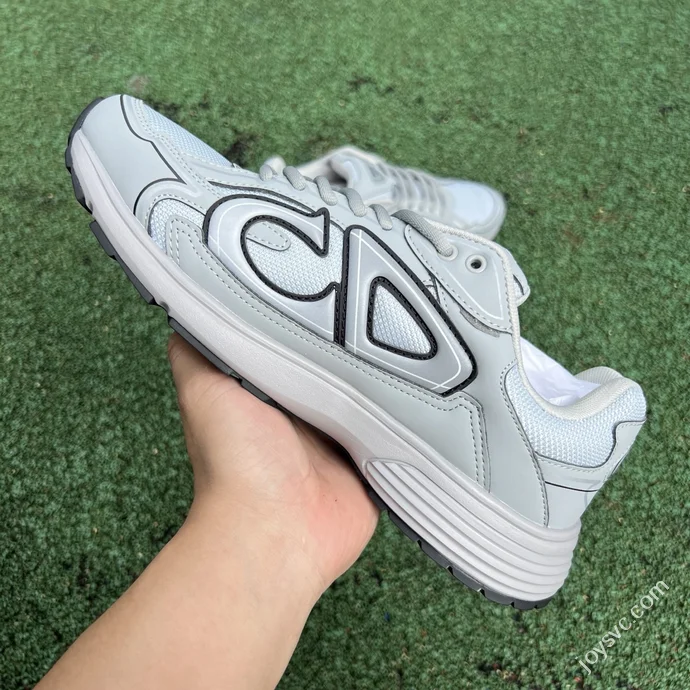 Dior B30 Grey Mesh Low Top Sports Casual Shoes