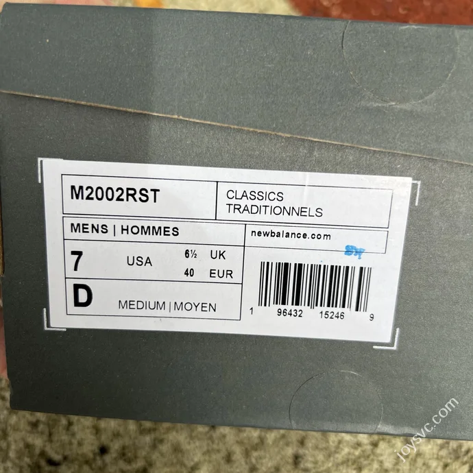 NB2002RST Grey Sneakers