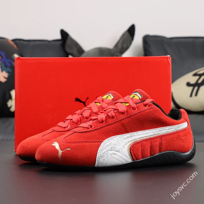 S2 Pure Original Ferrari x Puma Speedcat OG Red White Racing Shoes