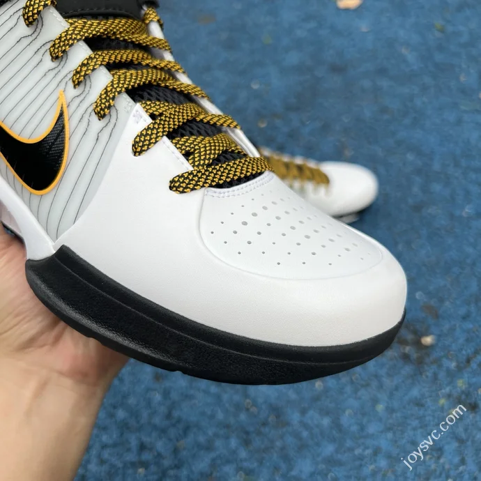 GX Pure Original Kobe 4 White Black Gold AV6339-101