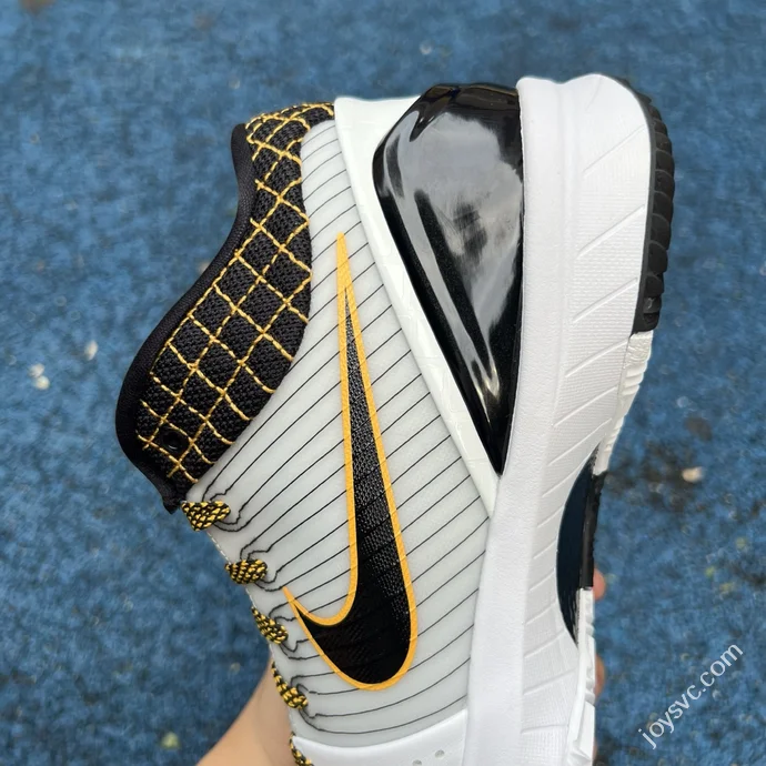 GX Pure Original Kobe 4 White Black Gold AV6339-101