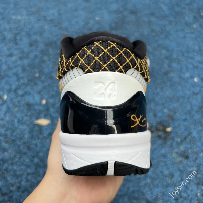 GX Pure Original Kobe 4 White Black Gold AV6339-101