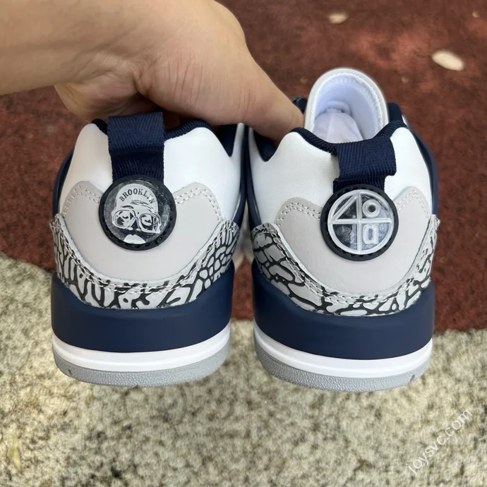 Jordan Spizike OG White Grey Blue Elephant Print Sneakers FQ1759-140