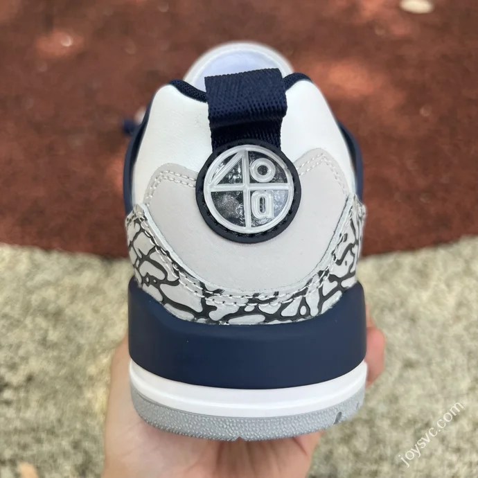Jordan Spizike OG White Grey Blue Elephant Print Sneakers FQ1759-140