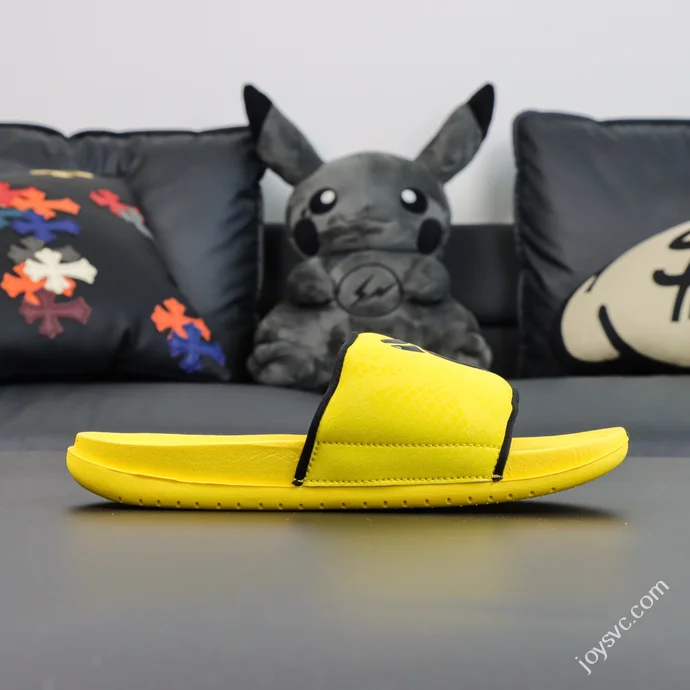 Nike Kobe Offcourt Slides Dodgers Black Yellow IF2870-700