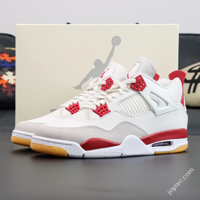 LJR Version Nike SB x Air Jordan 4 Varsity Red DR5415-106
