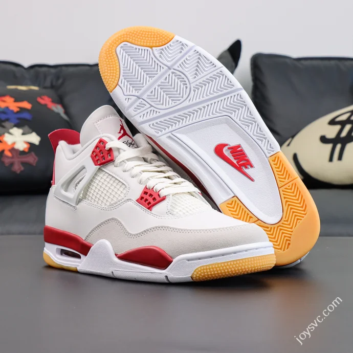LJR Version Nike SB x Air Jordan 4 Varsity Red DR5415-106