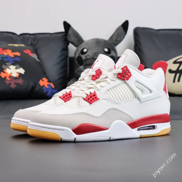 LJR Version Nike SB x Air Jordan 4 Varsity Red DR5415-106