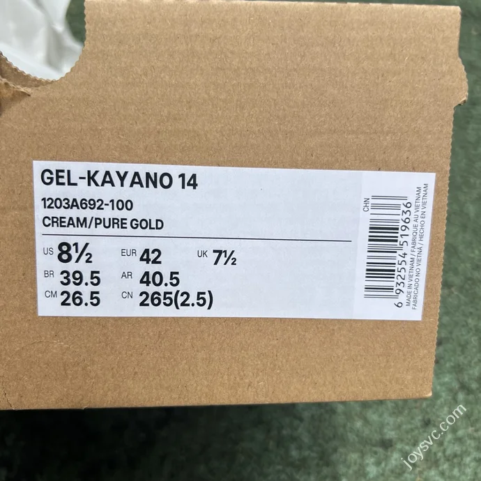 President Pure Original Sneaker Politics x Asics Gel-Kayano 14 White Silver Red 1203A692-100
