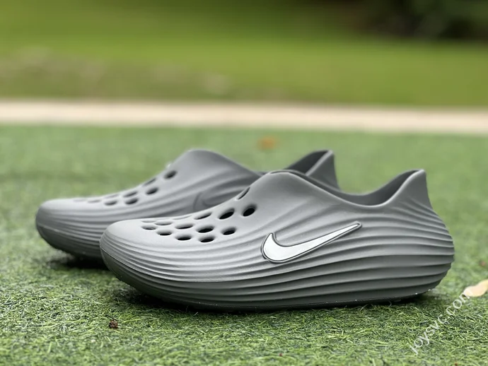 LW Pure Original Nike ReactX Rejuven8 Dark Grey Clogs HV5060-002