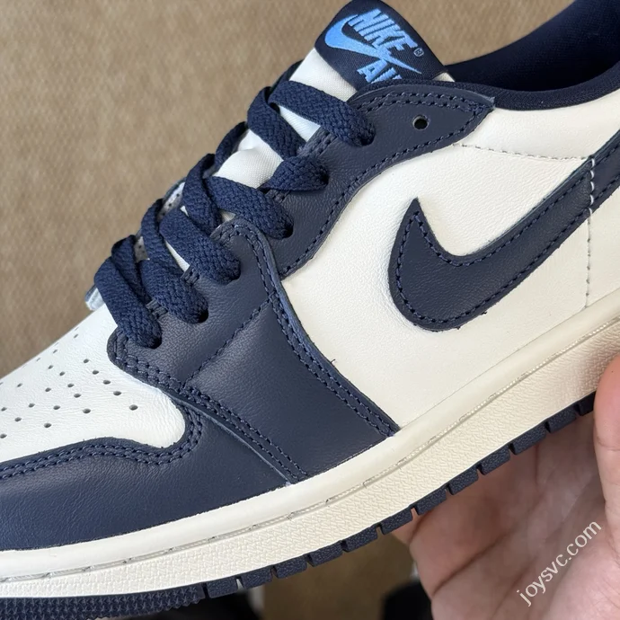 DT Pure Original AJ1 Low OG Obsidian White Blue CZ0790-400